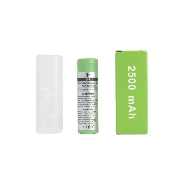 Accu 25R 18650 35A 2500mAh Qualité Premium