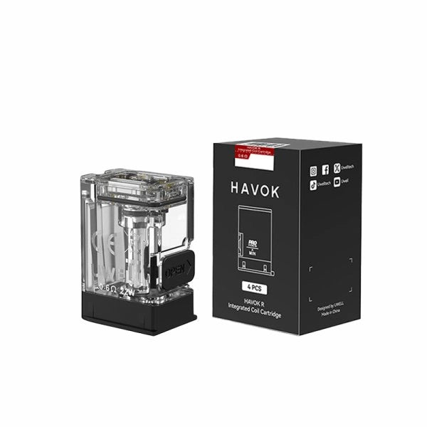 Cartouches Havok R 0.6Ω 3ml (4pcs) - Uwell