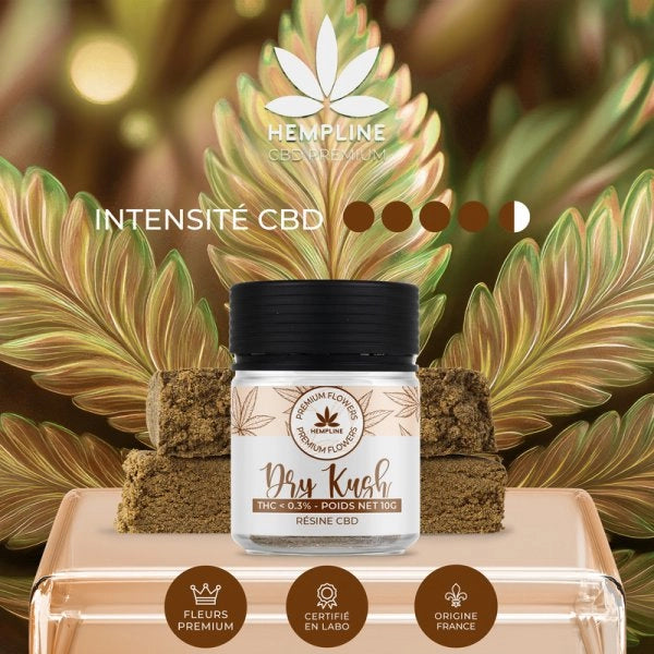 Dry Kush Résine (10g) - Hempline