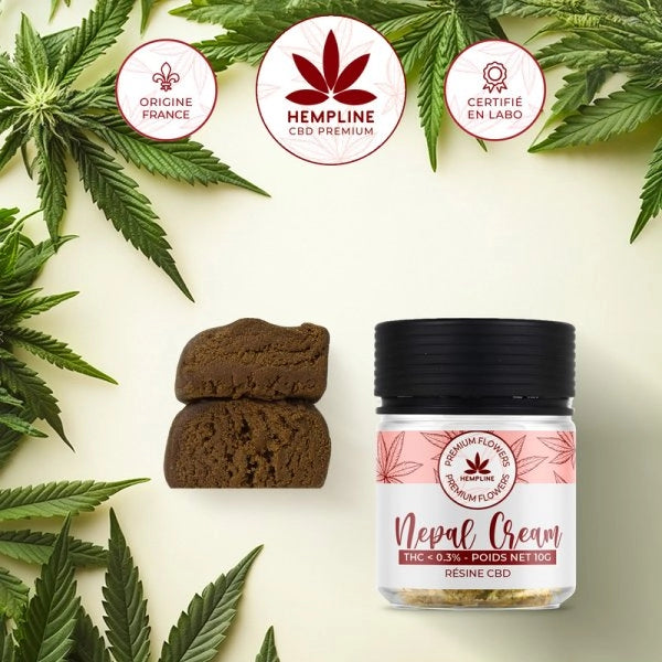 Nepal Cream Résine (10g) - Hempline
