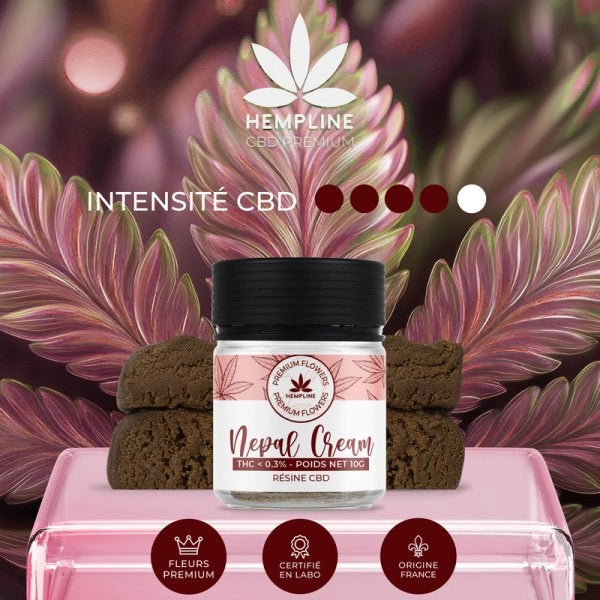 Nepal Cream Résine (10g) - Hempline