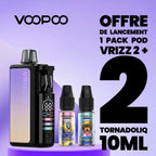 1 Pack Pod Vrizz 2 + 2 Tornadoliq 10ml