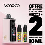 1 Pack Pod Vrizz 2 + 2 Tornadoliq 10ml