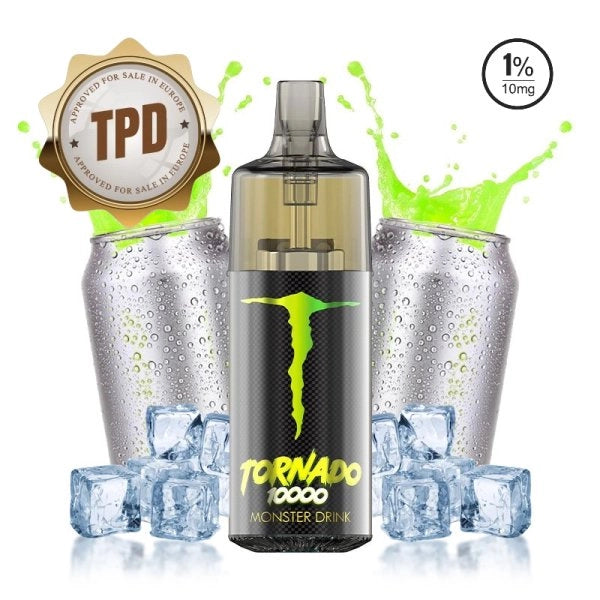 Tornado 10K 800mAh TPD EU 1% 10ml - Gobar