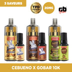 Tornado 10K 800mAh TPD EU Cebueno 10ml / 2% - Cebueno x Tornado 10K by Gobar