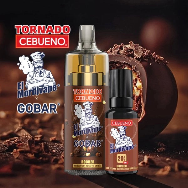 Tornado 10K 800mAh TPD EU Cebueno 10ml / 2% - Cebueno x Tornado 10K by Gobar